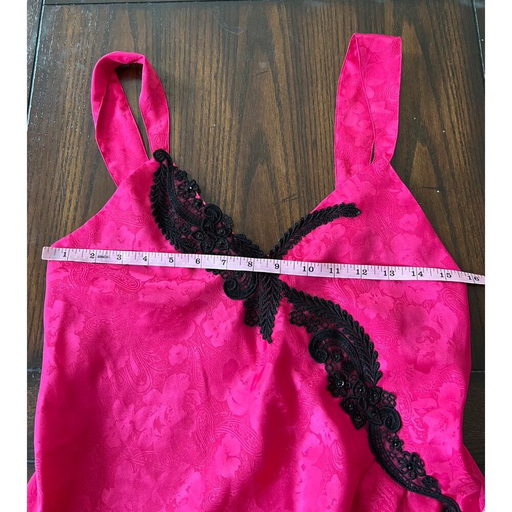 Victoria's Secret Gold Label Vintage Lace Embellished Chemise Lingerie 90s Small - Picture 7 of 9